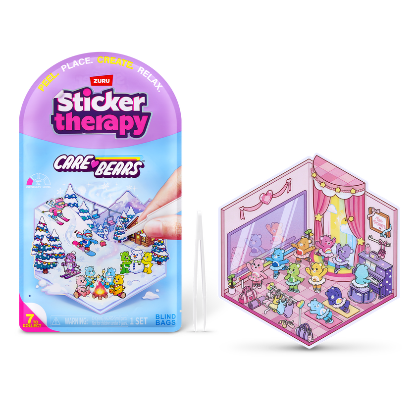 ZURU Sticker Therapy Care Bears