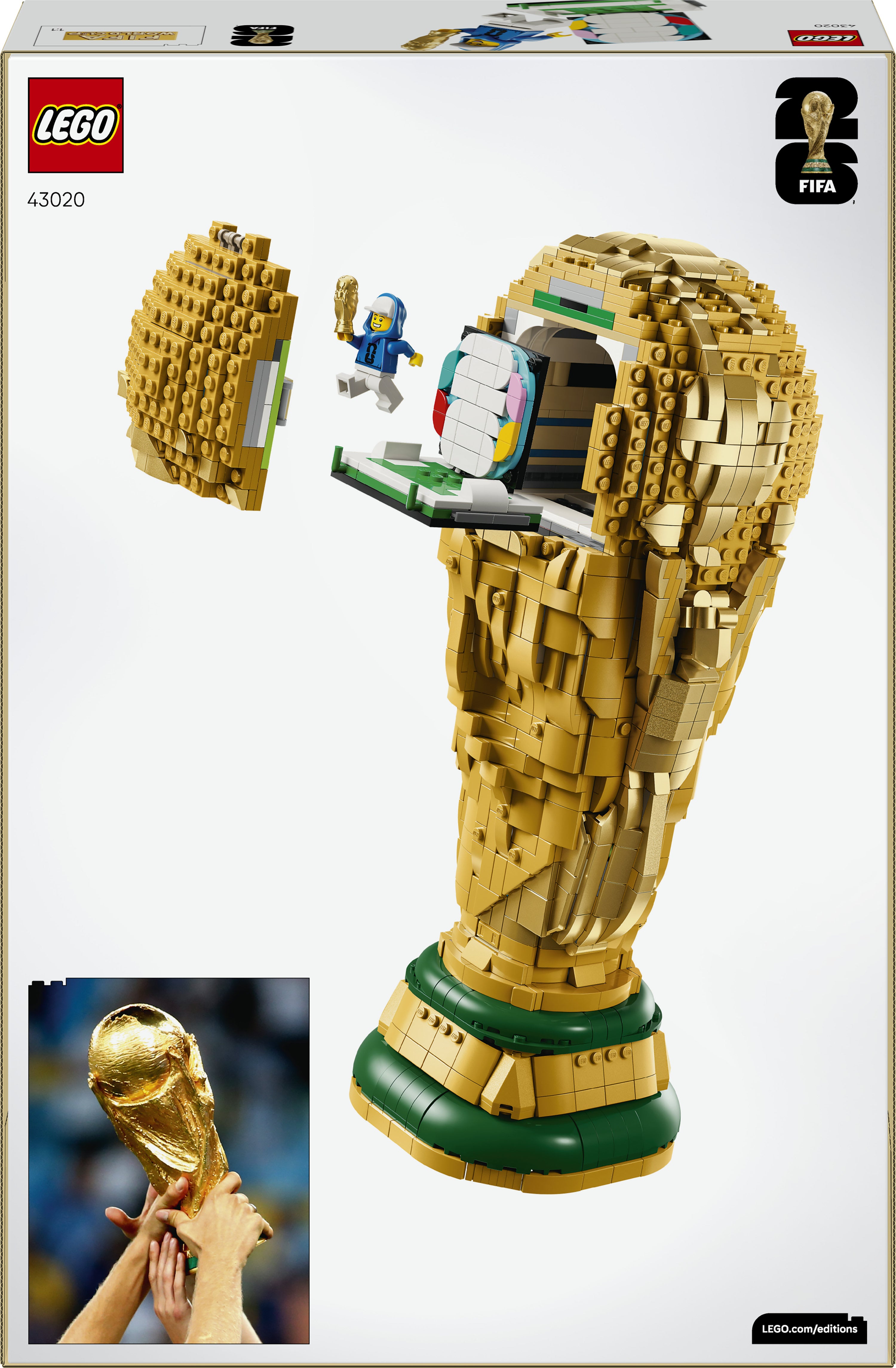 LEGO® Editions Officiell pokal från fotbolls-VM 43020