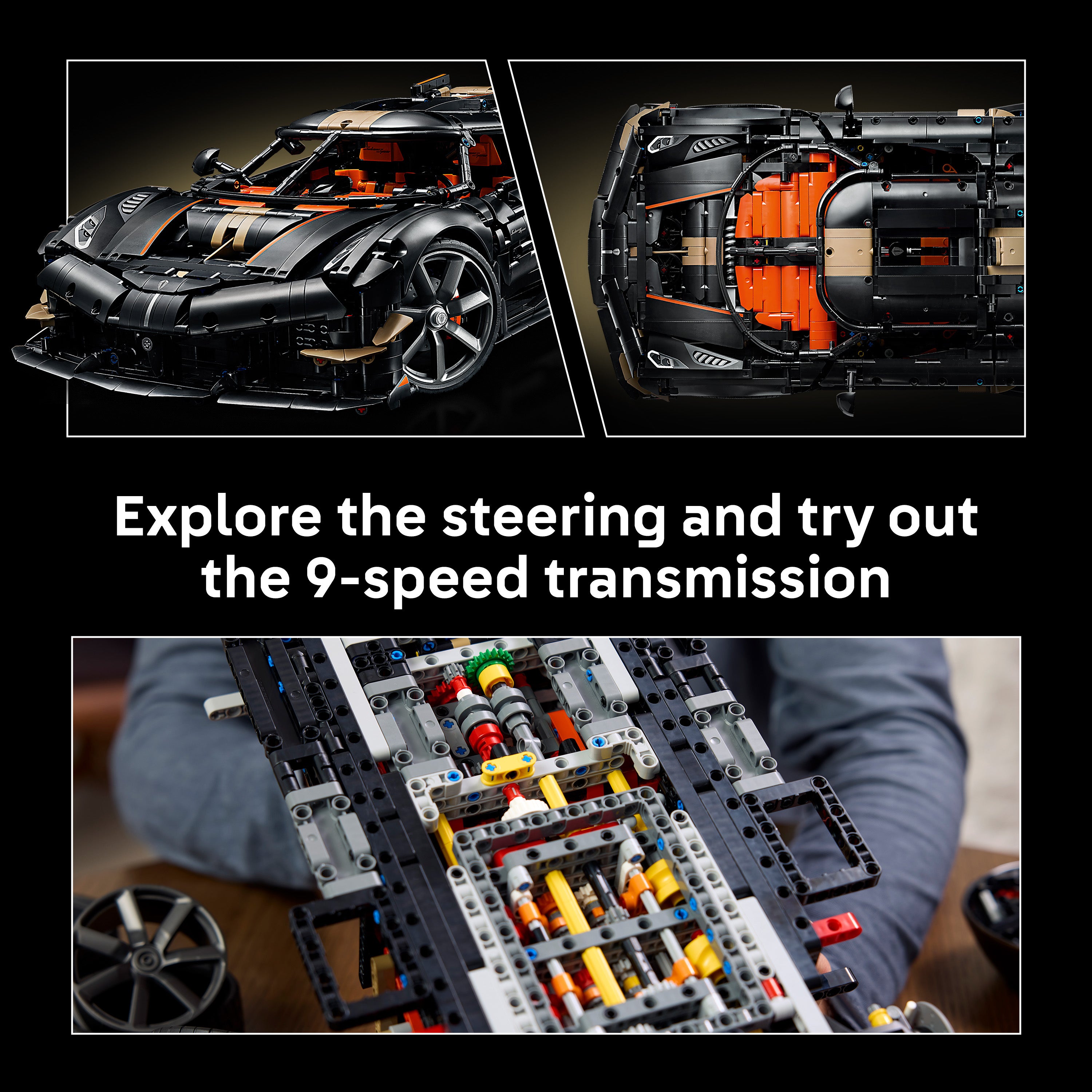 LEGO® Technic Koenigsegg Sadair's Spear Megacar 42232