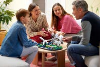 Reseminnen LEGO® Reseminnen Bygg- och lekset med världskarta 41838