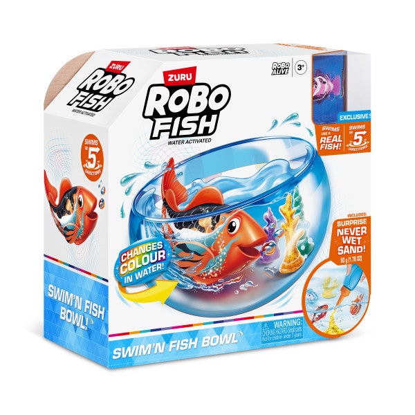 Robo Fish, Fish bowl