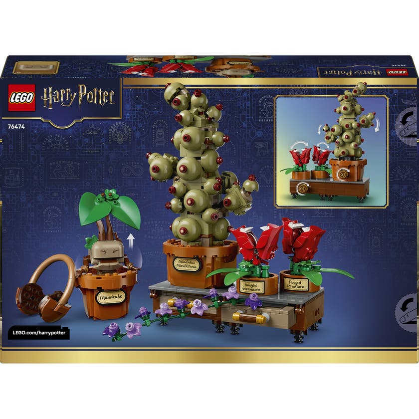 LEGO® Harry Potter™ Hogwarts™ växter för örtlära Set 76474