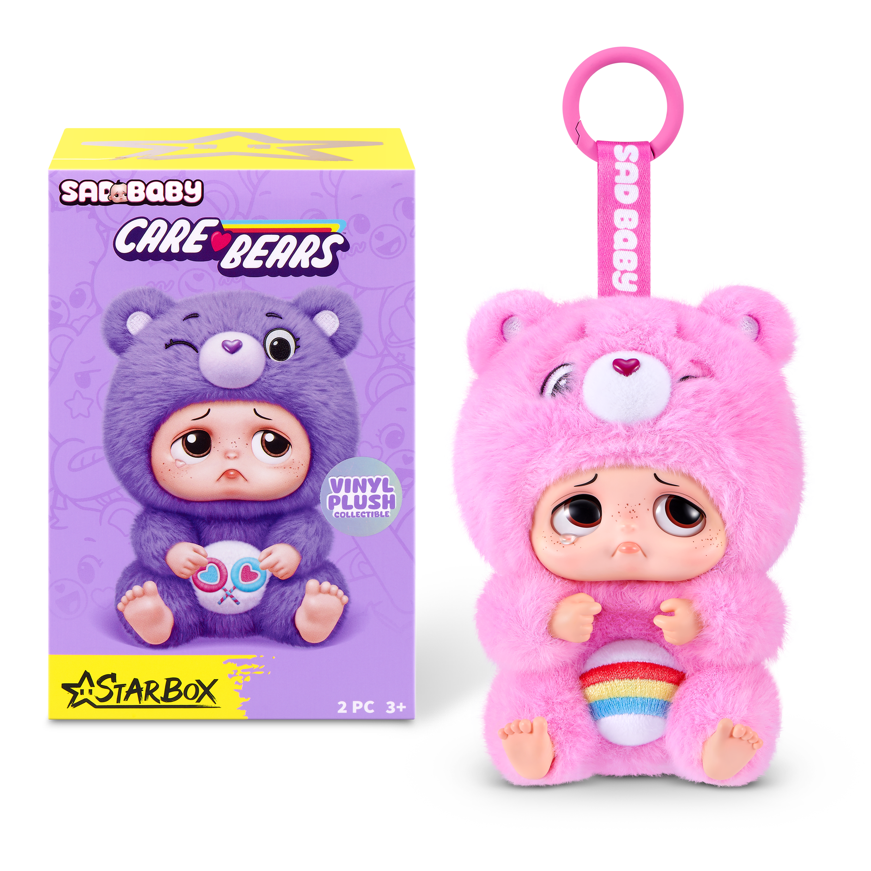 Care Bears Sad Baby Nyckelringar Blindbox