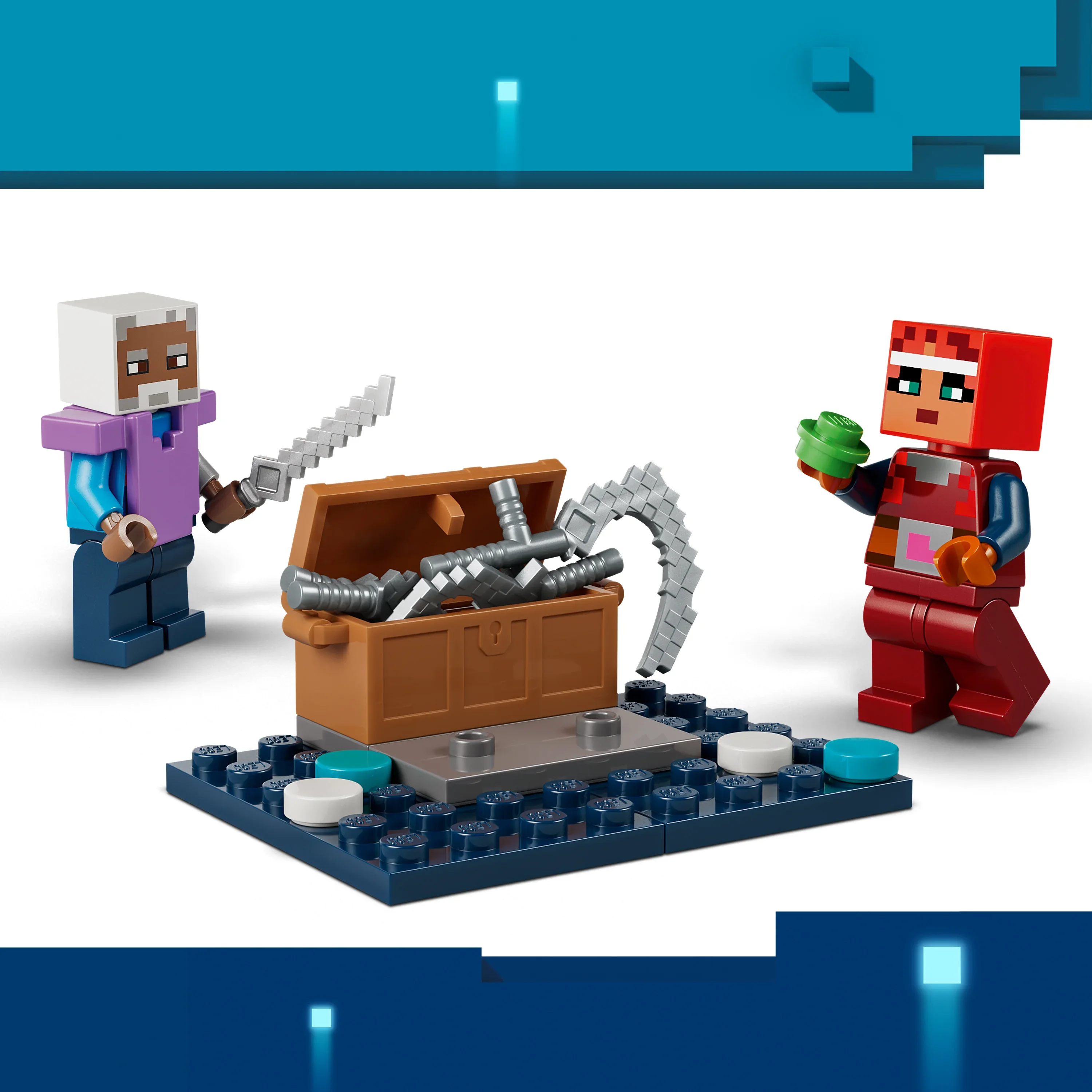 LEGO® Minecraft 21591, Striden mot den förvrängda väktaren