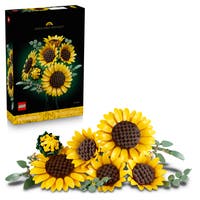 LEGO® Botanicals Bukett med solrosor – Blomsterprydnad – Inflyttningspresent för naturälskare – 11502