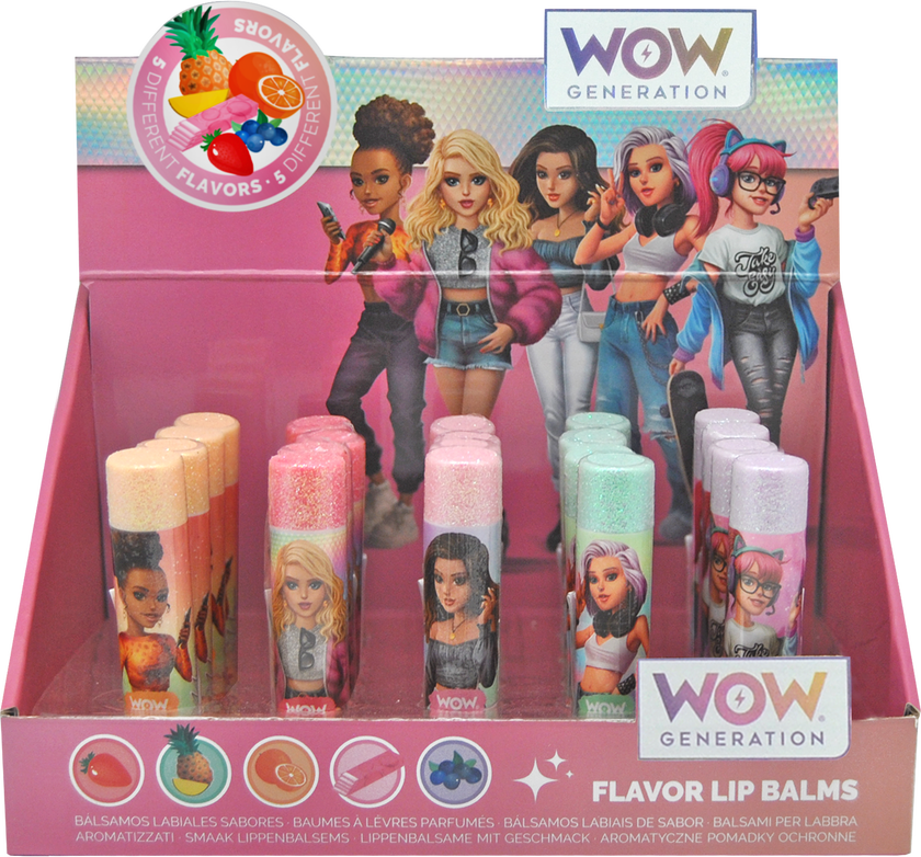 WOW Generation, Smaksatta Läppbalsam