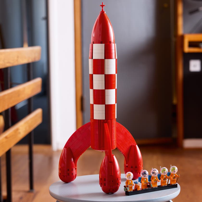 LEGO® Ideas Tintin® månraket Byggset 21367