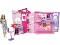 Barbie Weekendhus dockhus med docka
