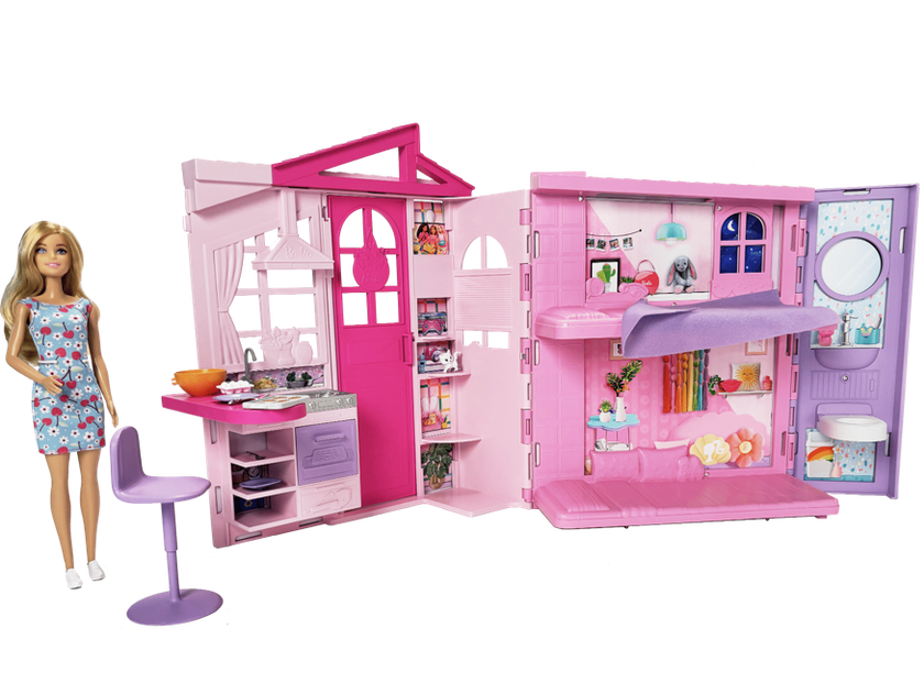 Barbie Weekendhus dockhus med docka