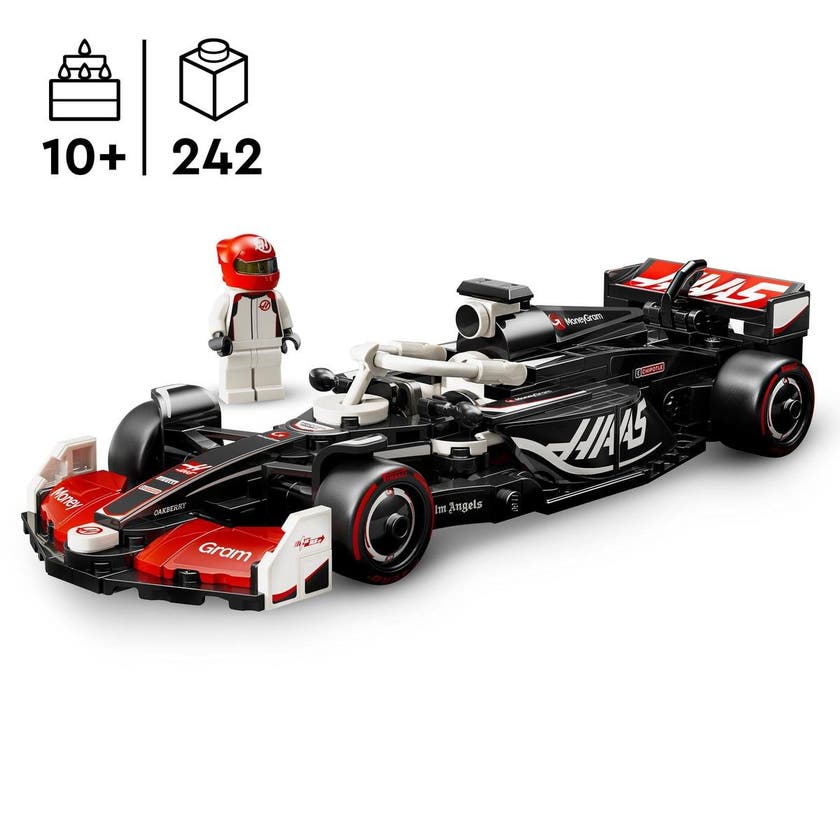 LEGO Speed Champions 77250, MoneyGram Haas F1® Team VF-24 Race Car