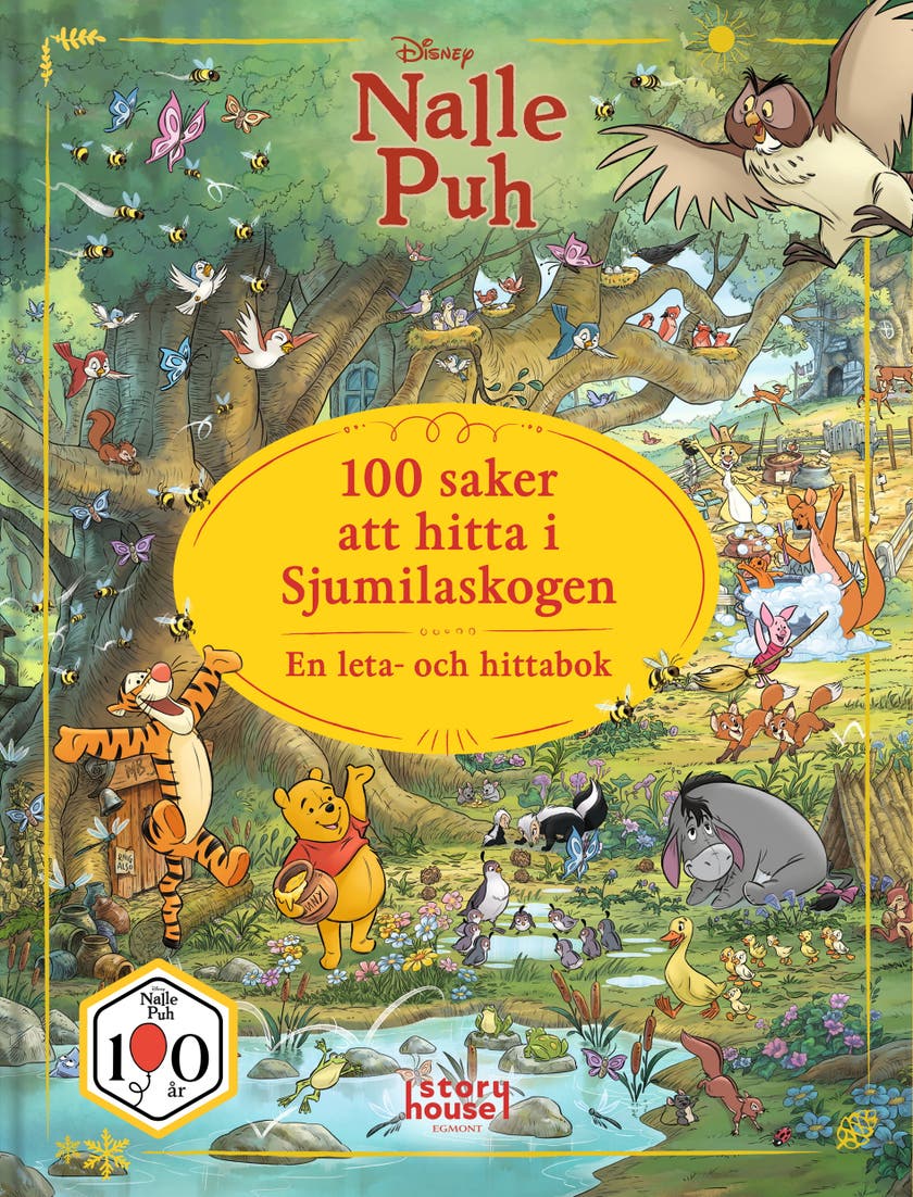 Nalle Puh Leta och Hitta-bok