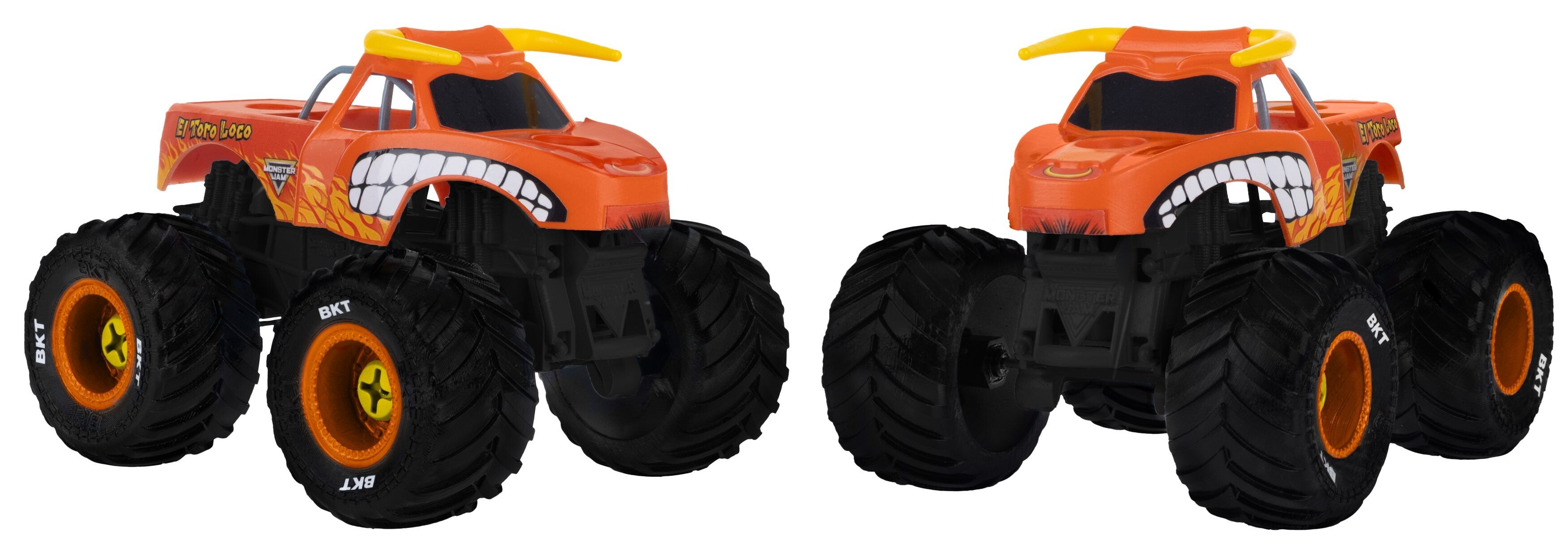 Monster Jam Mechanix 1:32 Build N Rebuild 2-pack