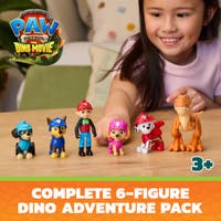 PAW Patrol Dino Adventure Pack - 6 actionfigurer
