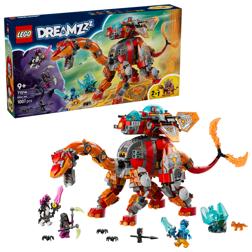 LEGO® DREAMZzz™ Dinojet Byggset med dinosaurie 71514