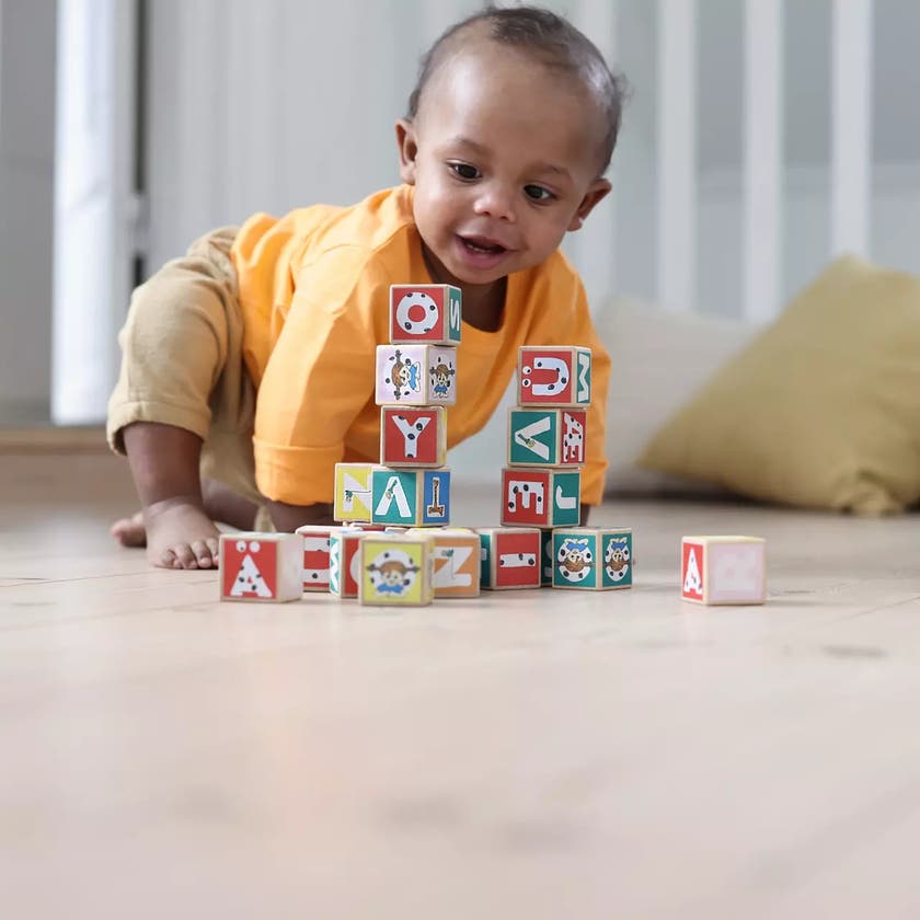 Pippi Bokstavsklossar 36 St