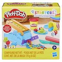Play-Doh Fun Factory Starter Set med verktyg och 3 burkar lera