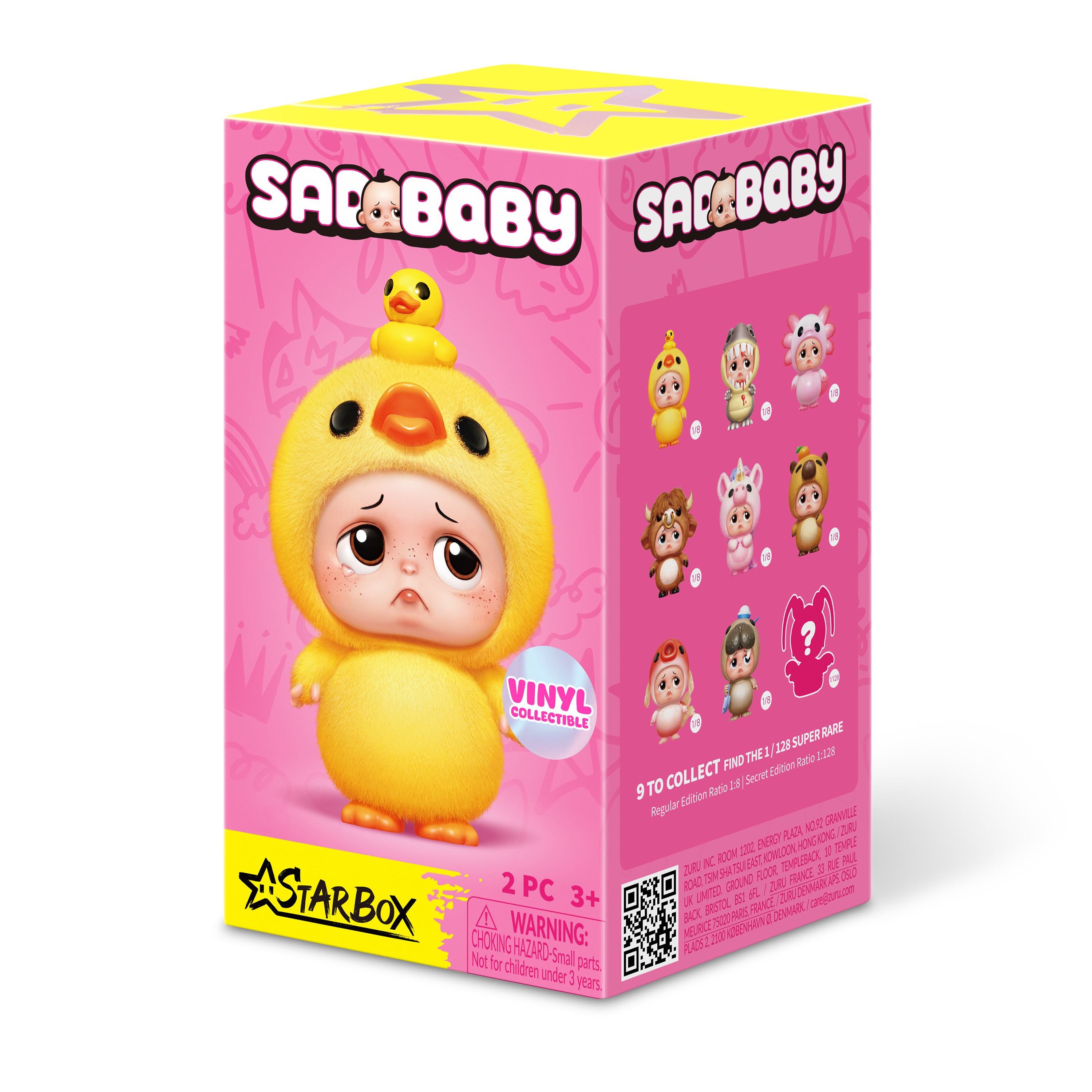 ZURU Sad Baby Animals Blind Box Samlarfigur