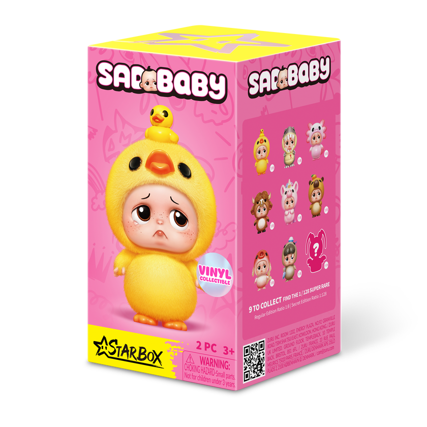 ZURU Sad Baby Animals Blind Box Samlarfigur