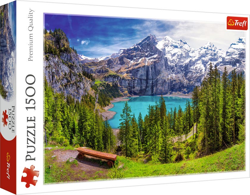 Trefl pussel Lake Oeschinen 1500 bitar