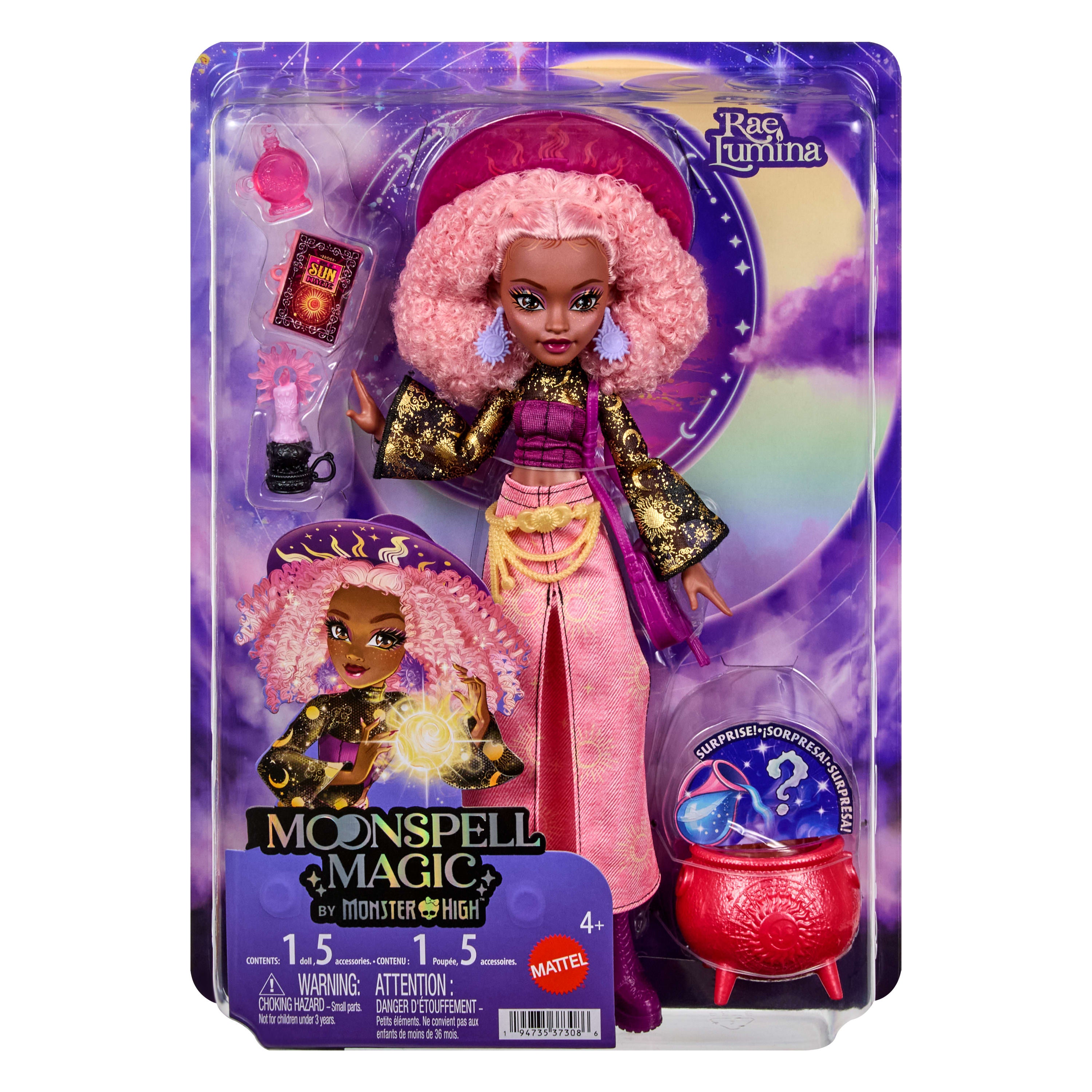 Monster High Moonspell Magic Häxdocka Sun