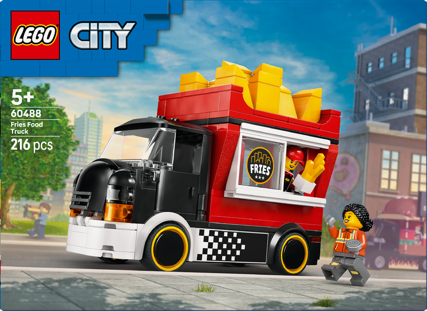 LEGO® City Pommesbil – Bygg- och lekset 60488