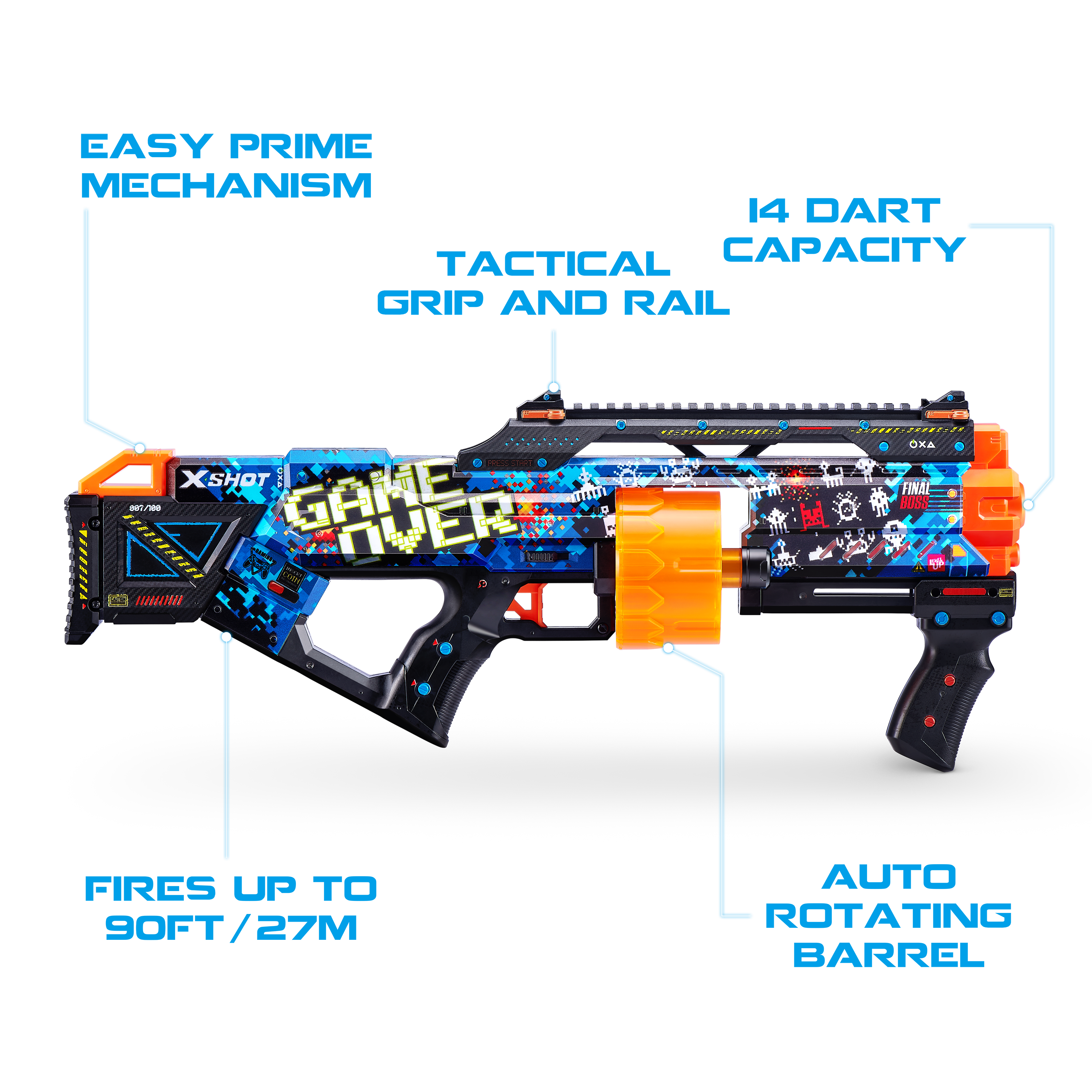 XSHOT Skins Mix Combo Last Stand, Griefer, Flux and Menace