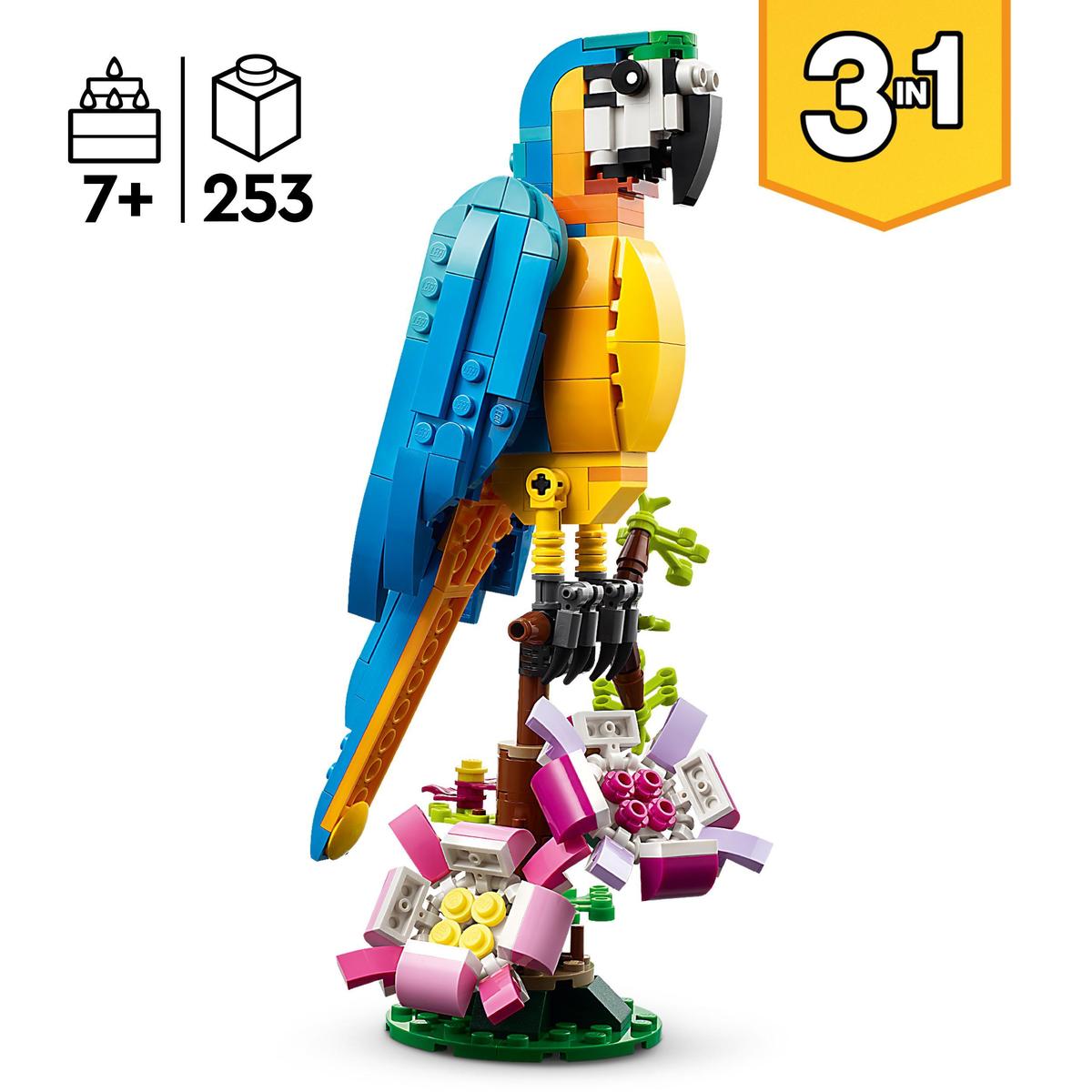 LEGO Creator 31136, Exotisk papegoja