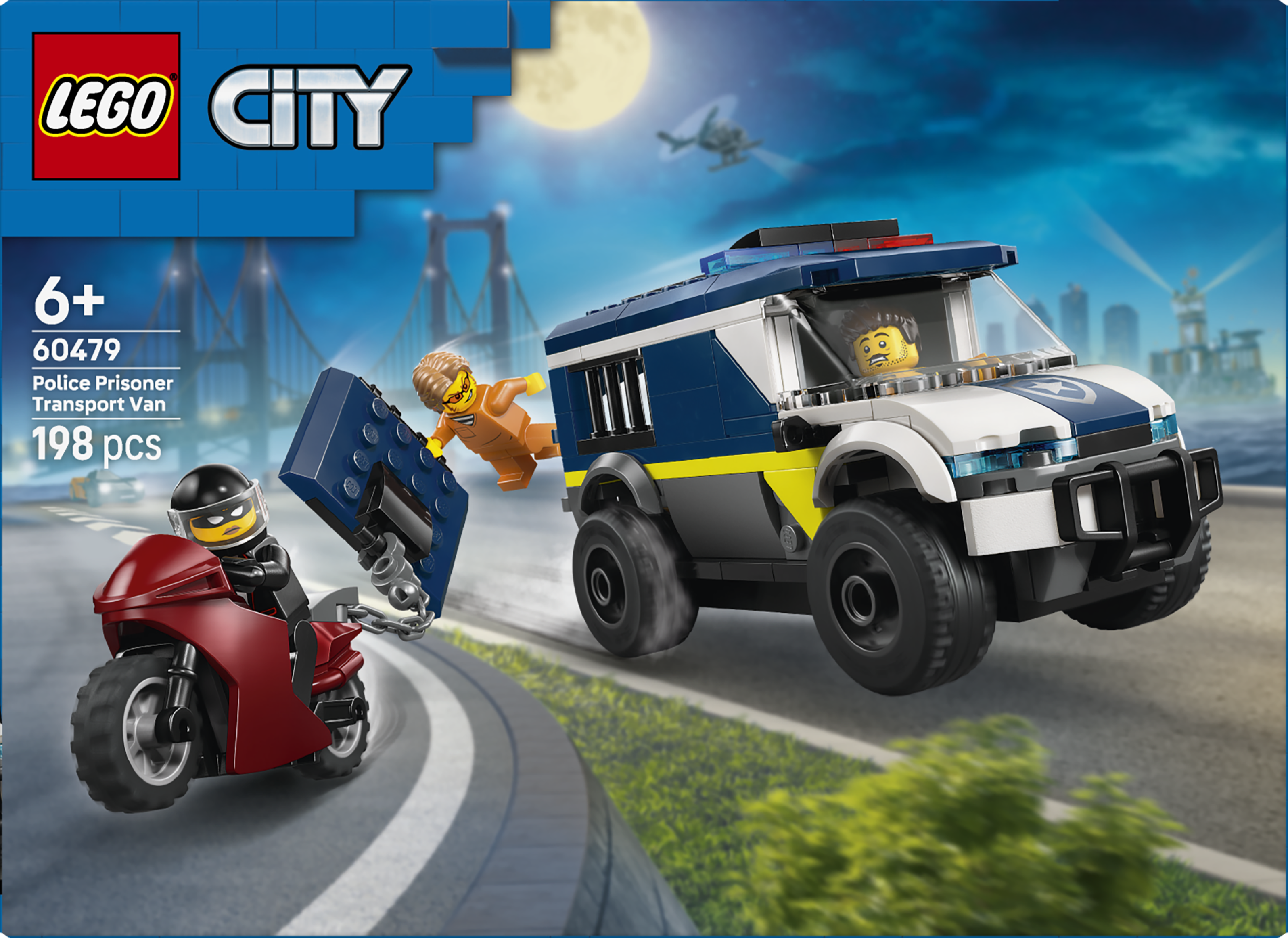 LEGO® City Polisens fångtransportbil Byggleksak 60479