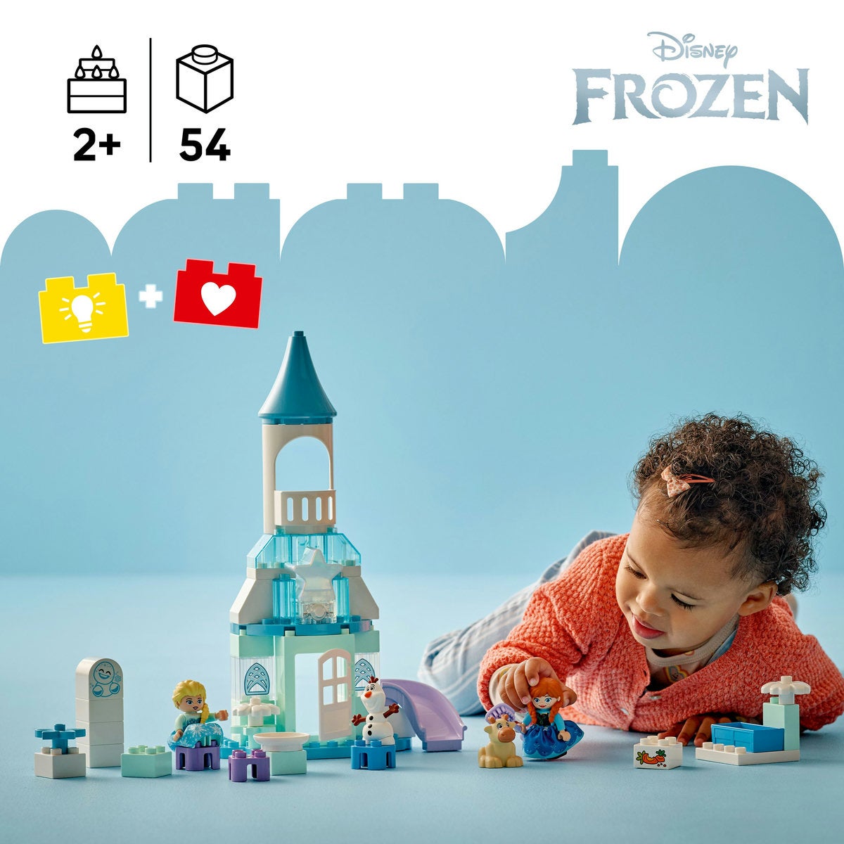 LEGO DUPLO | Disney 10455, Annas och Elsas frostiga slottsparty