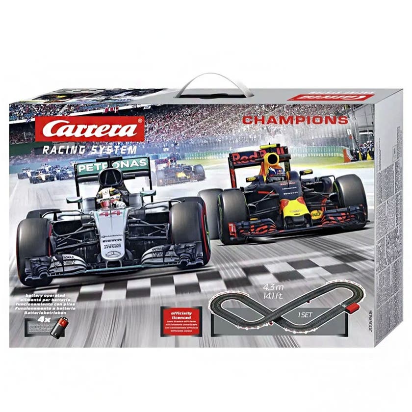 Carrera - GO!! Skala 1:43 B/O F1 Champions bilbana