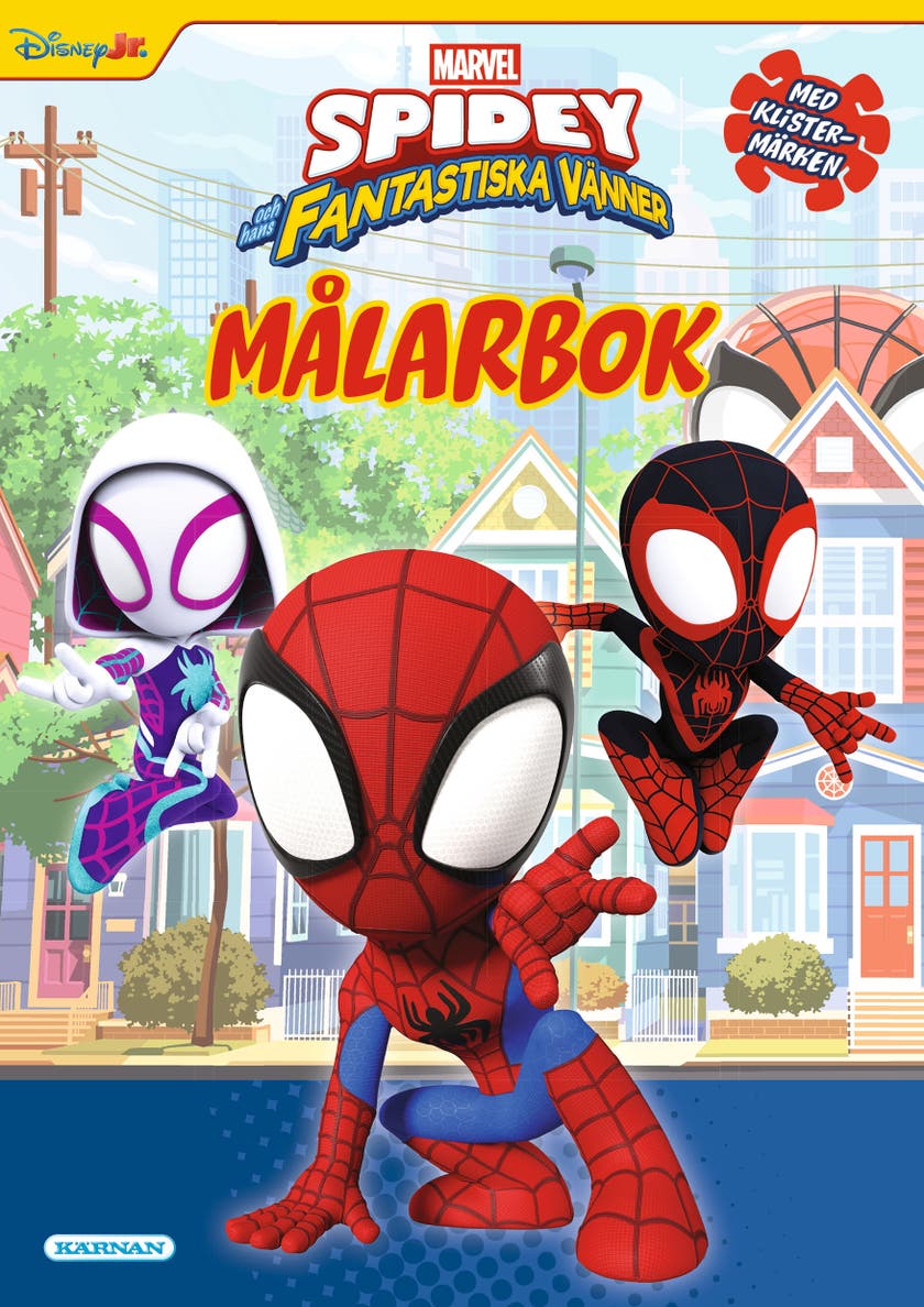 Målarbok Spidey Och Hans Fantastiska Vänner