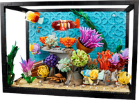 LEGO® Icons Tropiskt akvarium, Byggset med prydnadsakvarium för vuxna 10366
