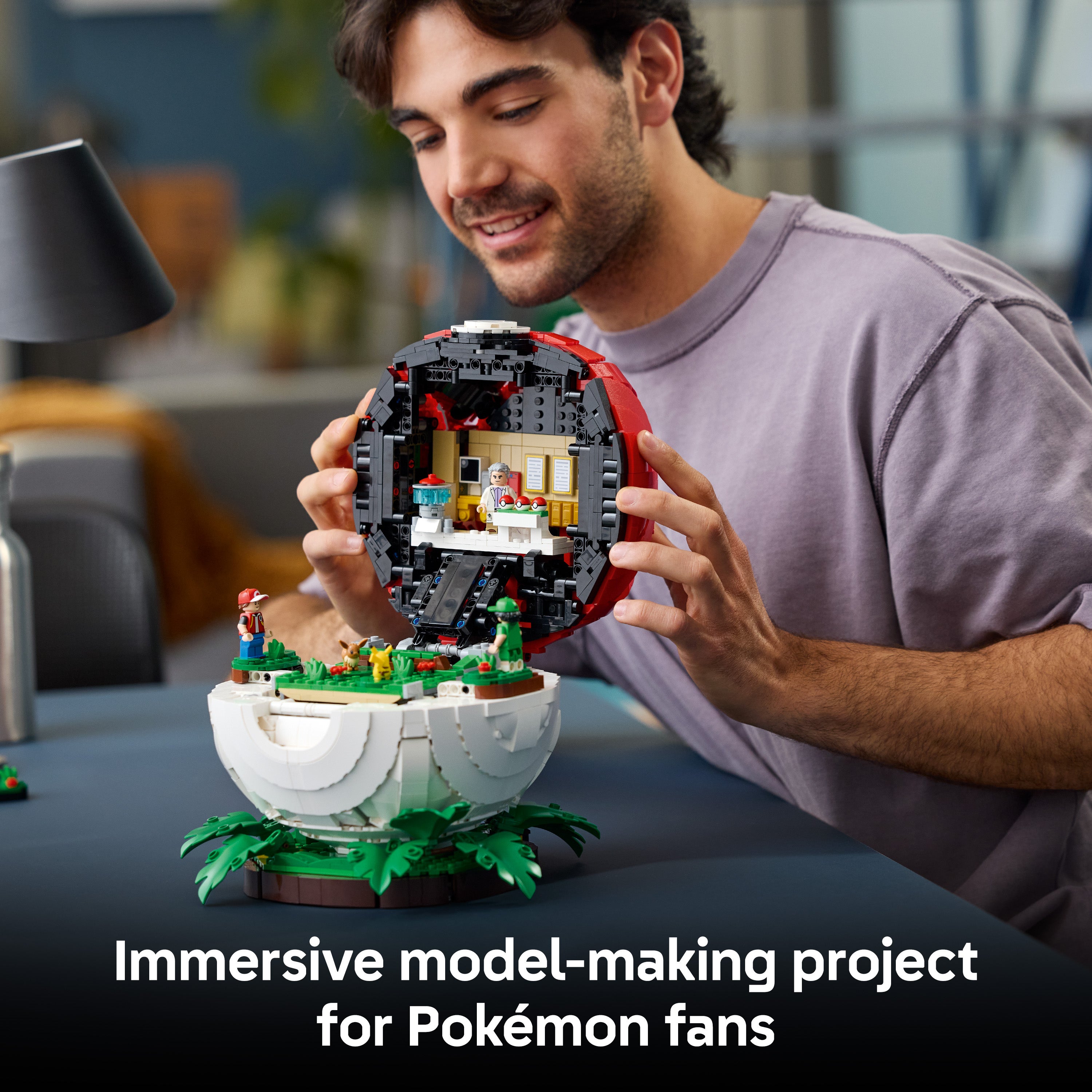 LEGO® Pokémon Ikoniska Tränarmomenten Poké Ball 72154