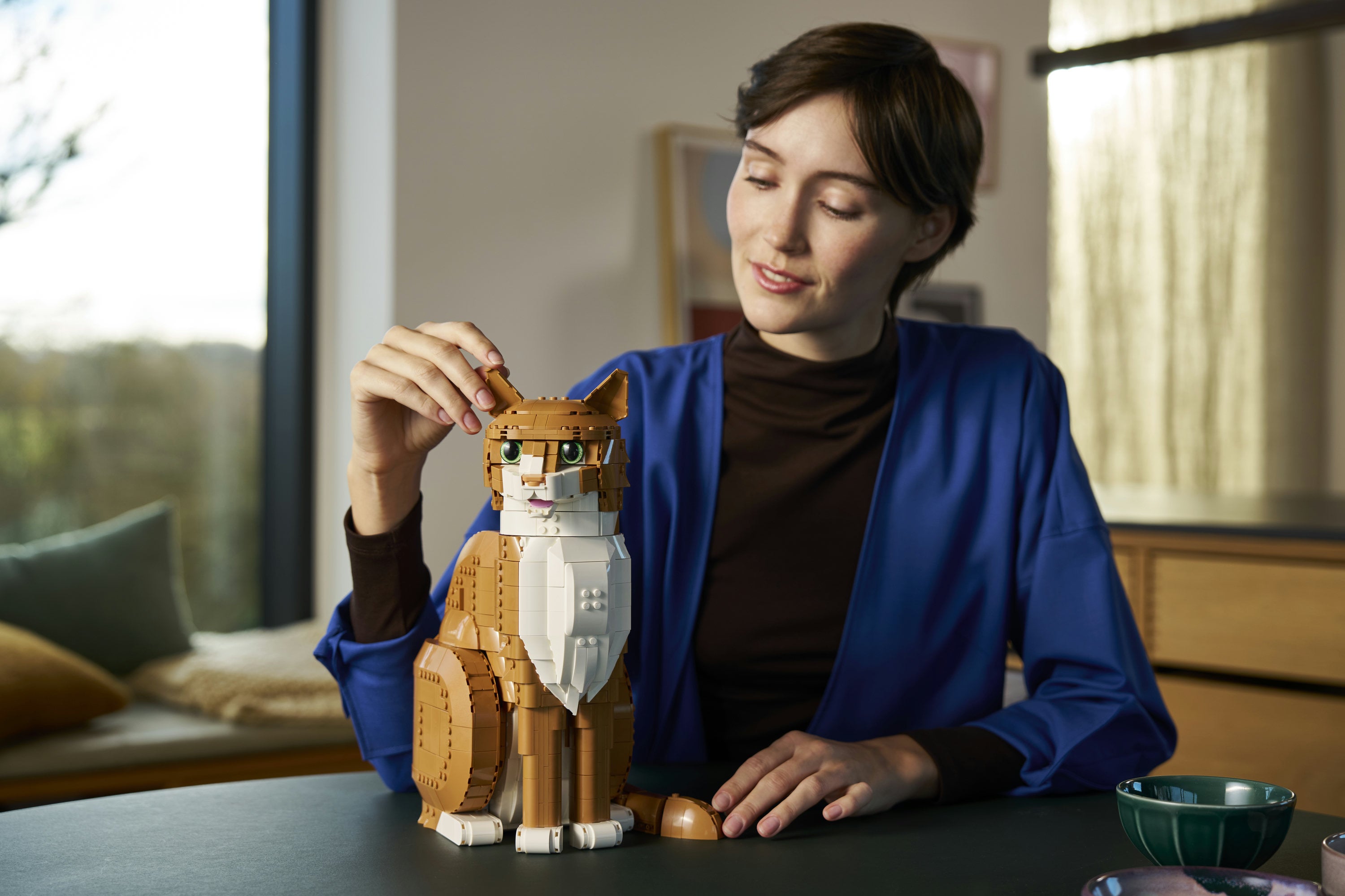 LEGO® Ideas Orange katt, Byggset med djurfigur 21376