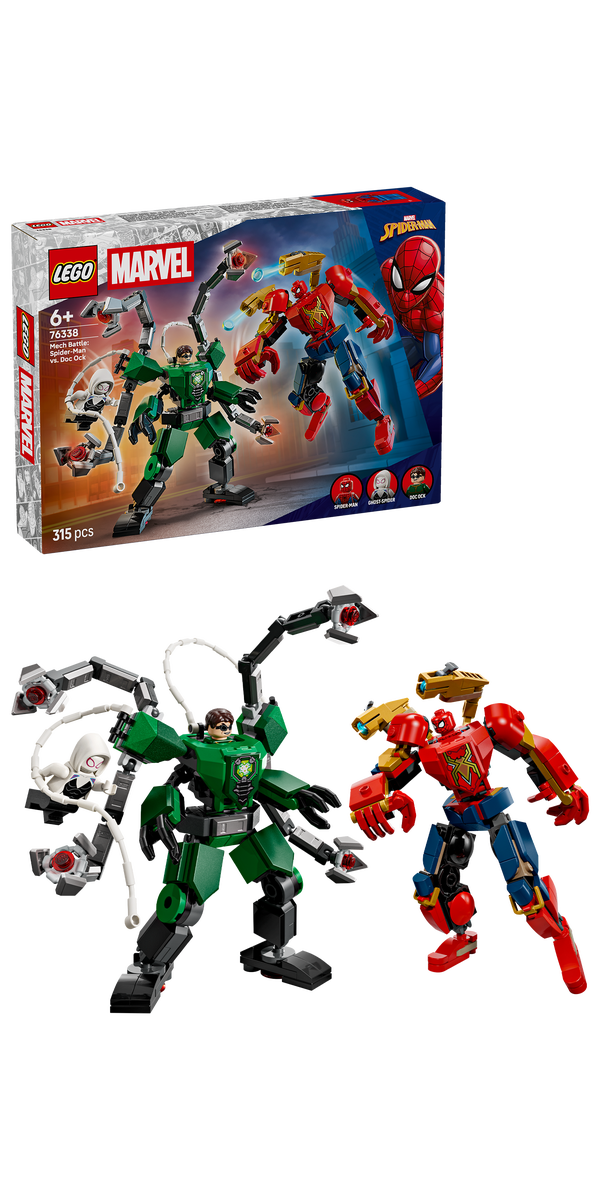 LEGO® | Marvel Robotstrid: Spider-Man mot Doc Ock 76338