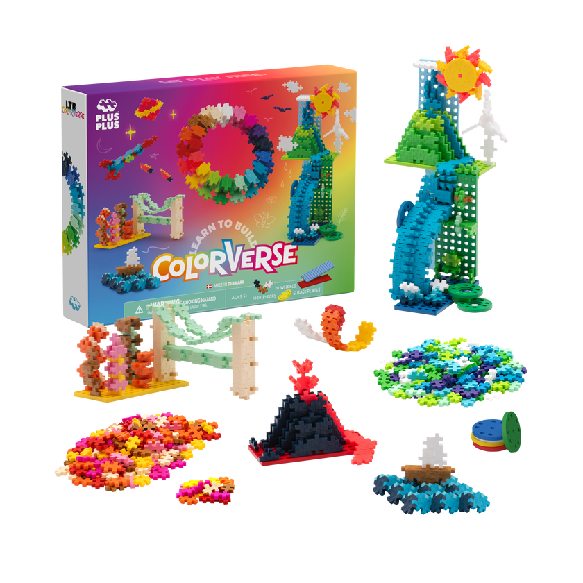 Plus-Plus Learn to build Colorverse Super set