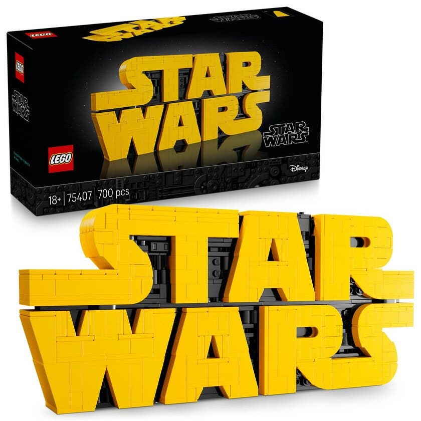 LEGO Star Wars TM 75407, Brick-built Star Wars™ Logo