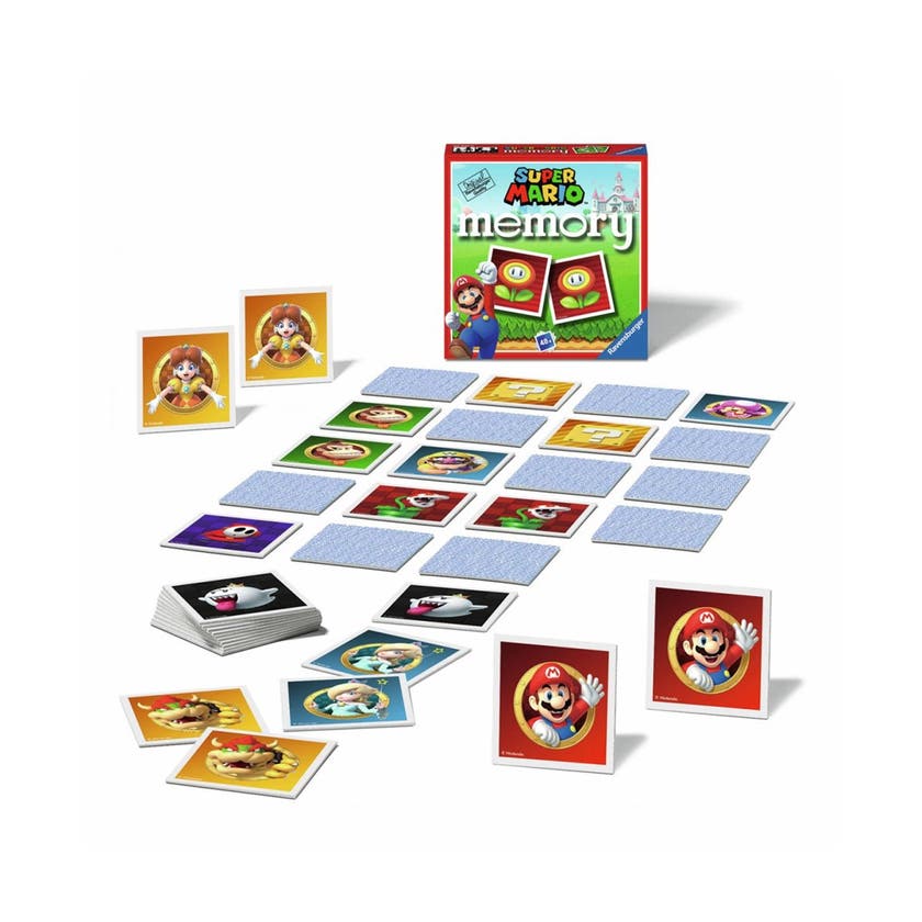 Ravensburger, Super Mario Mini Memory D/F/I/Nl/En/E/Pt