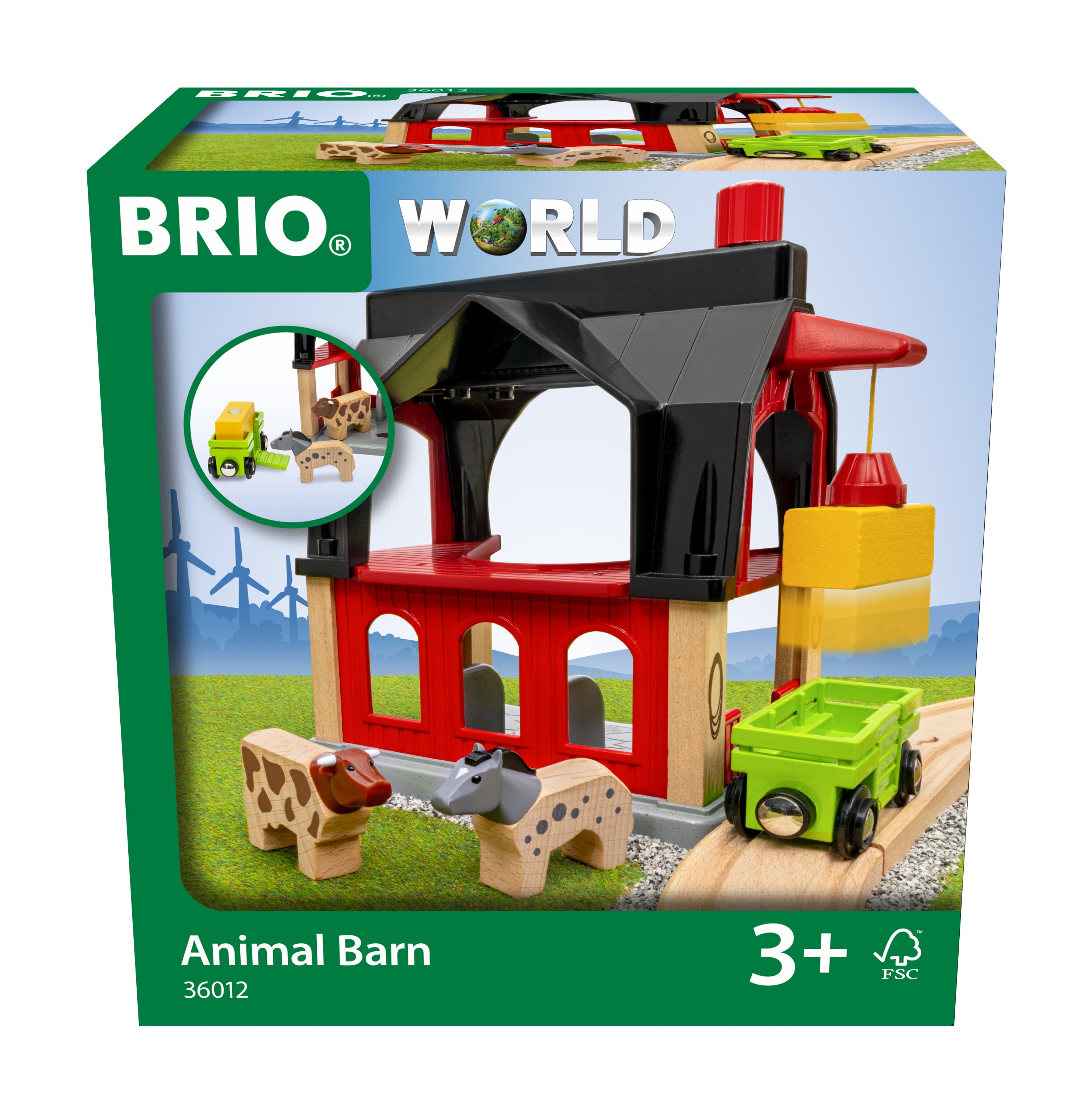 BRIO Tåg, Animal Barn