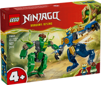 LEGO® NINJAGO® Jays drakrobotstrid – Robotleksak 71853