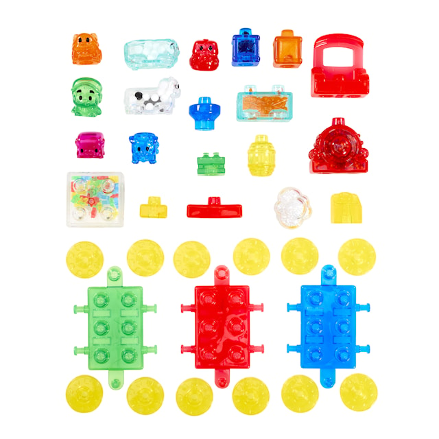 Jelly Blox Tågset - mjuka byggklossar