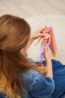 Steffi Love Mermaidizing docka med lysande stjärt och delfin