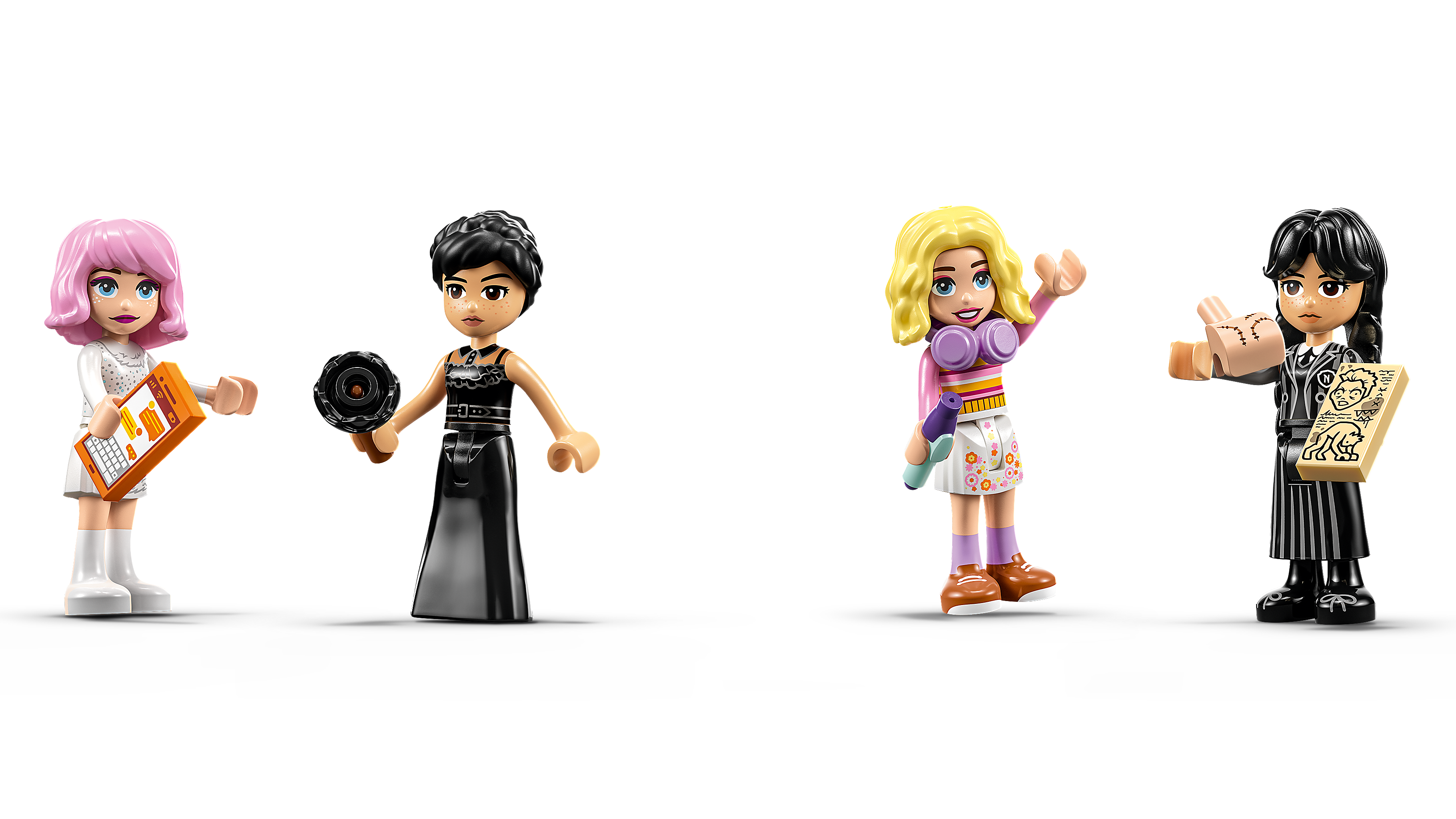 LEGO® Wednesday: Wednesday & Enids korridorsrum Gåvoset 76781