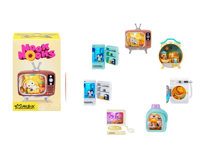 Star Box Nook Nooks - LED-upplysta samlarfigurer