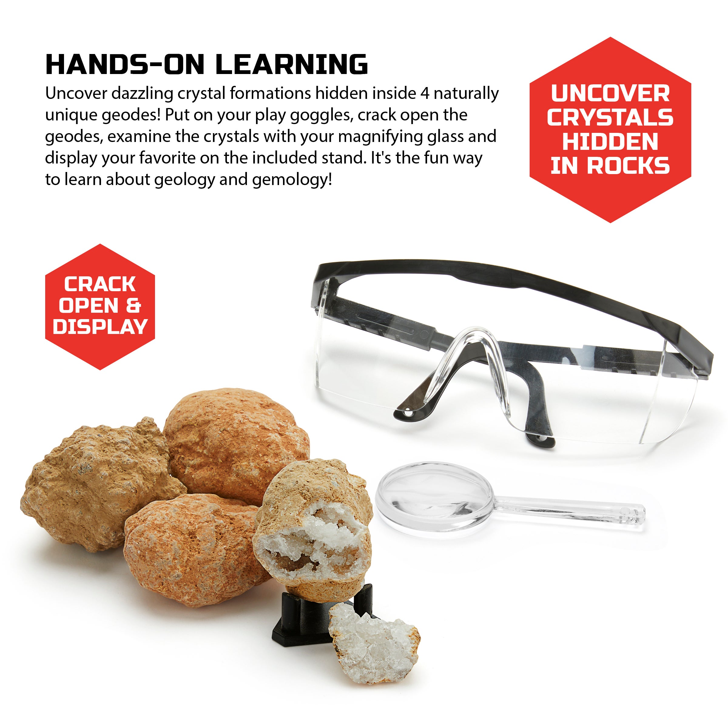 Discovery - Crystals Geode Excavation Kit