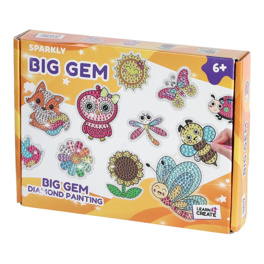 LAC, Big Gem Diamond Painting Solros