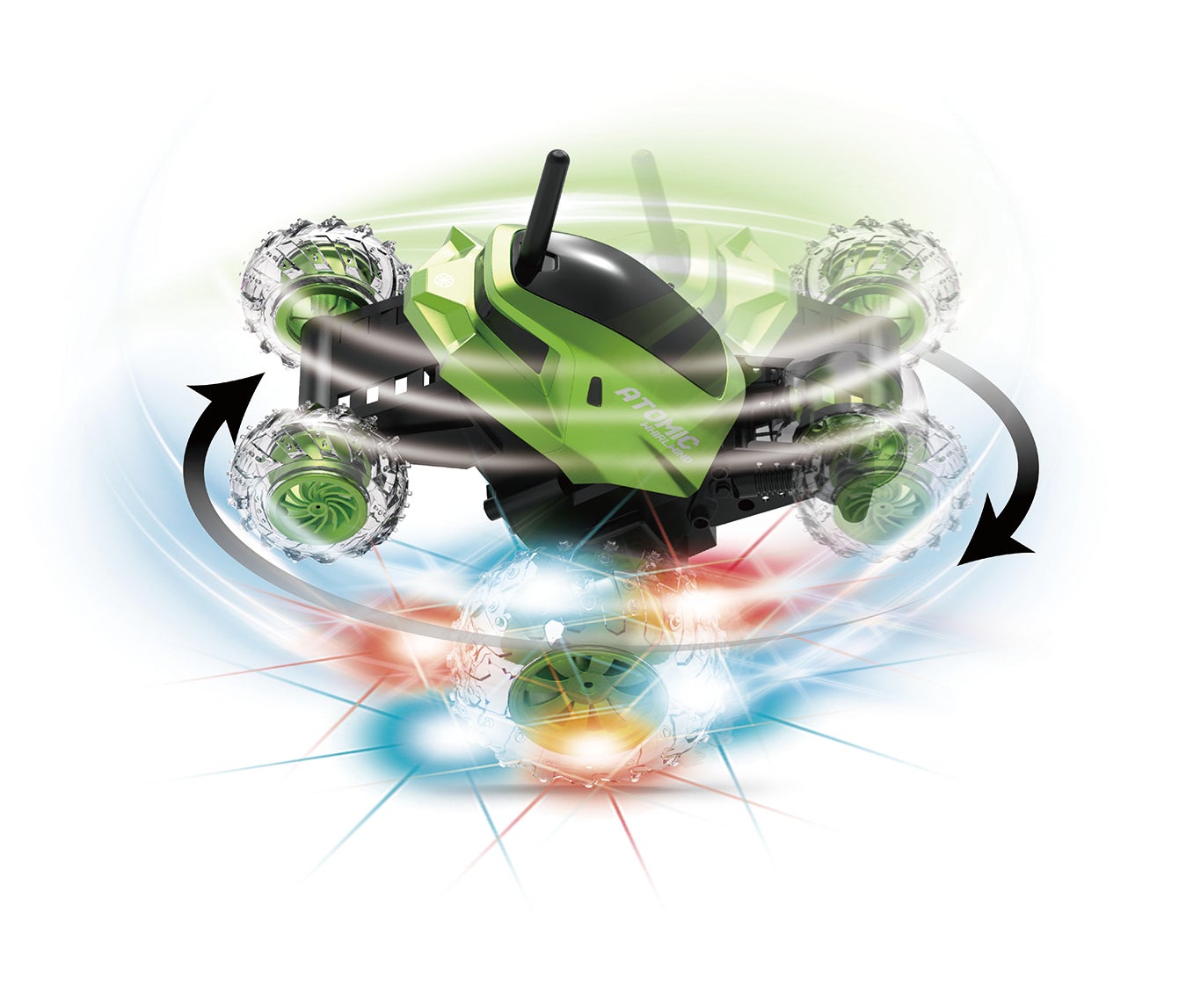 Fusion, Spinning Stunt Car Röd