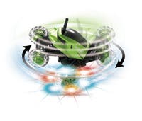 Fusion, Spinning Stunt Car Röd