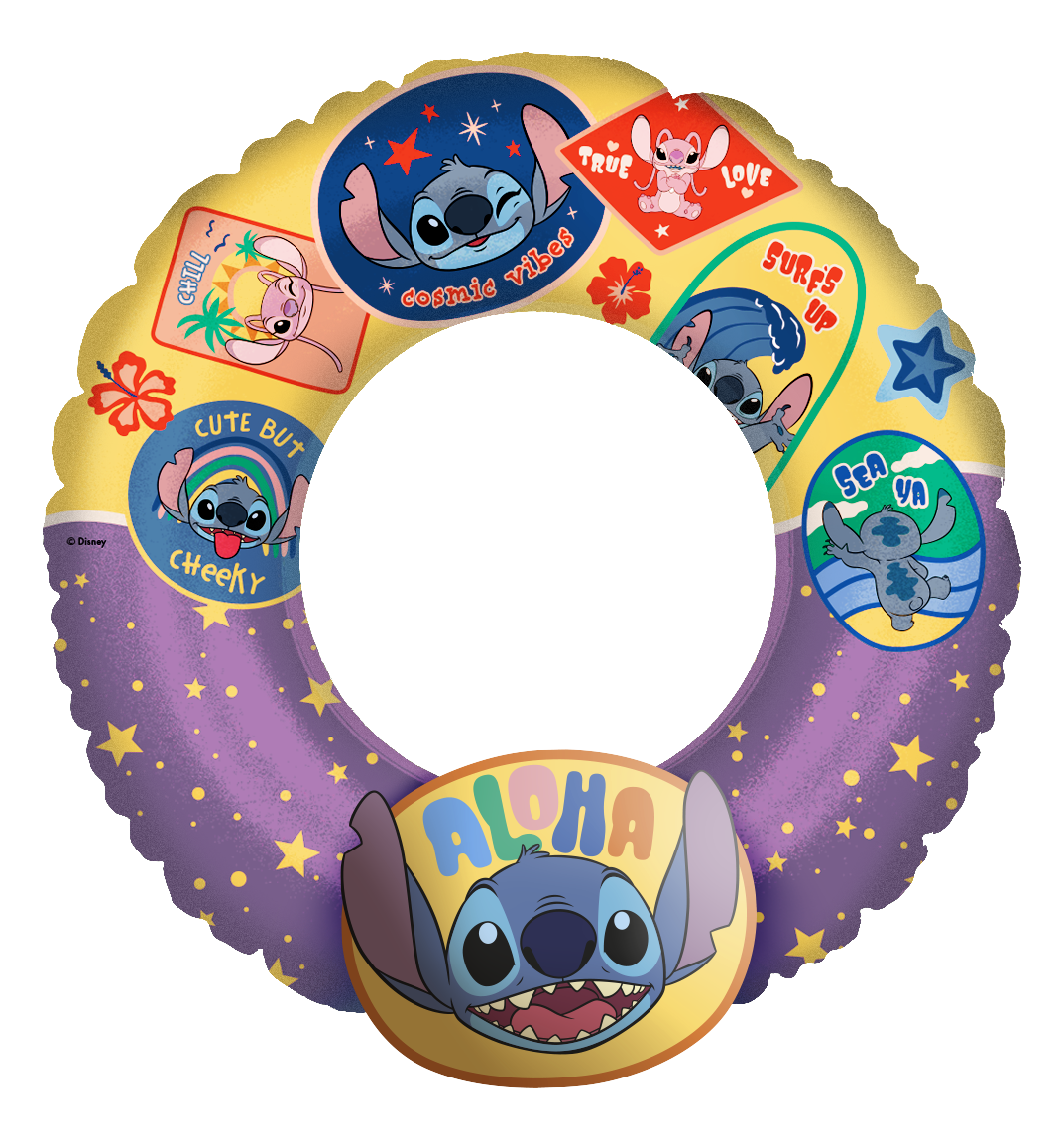 Disney 3D Swim Ring, Stitch