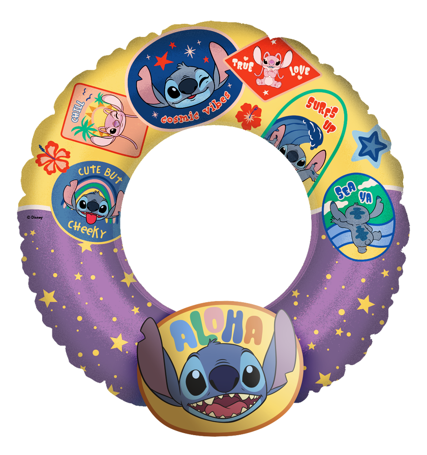 Disney 3D Swim Ring, Stitch